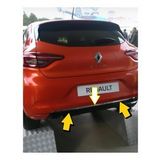 Renault Clio 5 HB Krom Tampon Alt Çıtası 2020 ve sonrası P.ÇELİK