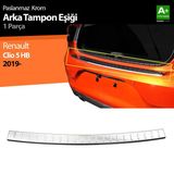 Renault Clio 5 İcin Krom Arka Tampon Esigi 2019 Ve Uzeri