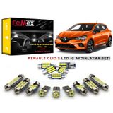 Renault Clio 5 LED İç Aydınlatma Ampul Seti FEMEX Parlak Beyaz