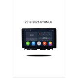 Renault Clio 5 Uyumlu 9 İnç Dokunmatik Ekran Multimedya Navigasyon - Kablosuz Apple CarPlay & Android Auto - Geri Görüş Kamerası Dahil - Multimedya Teyp 8GB 8 CORE