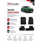 Renault Clio 6 2027 Model 4d Ekstra Havuzlu Paspas - Siyah