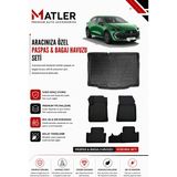 Renault Clio 6 2027 Model 4d Ekstra Havuzlu Paspas ve Bagaj Havuzu Set - Siyah