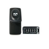 RENAULT CLIO 6PİN CAM ACMA KAPAMA ANAHTARI SIYAH