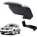 Renault Clio Hb 2004 İçin 3 Tıkla Siyah Delmesiz Çelik Ayaklı Kolçak Kol Dayama Yüksek Kalite