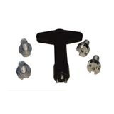 Renault Clio Jant Kapak Anahtarı Ve Vidaları Pimli 7700422600 8514409007345