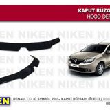 Renault Clio Symbol Kaput Rüzgarlığı Koruyucu 2013 Sonrası
