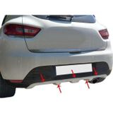 Renault Clio Uyumlu 4 Arka Orta Tampon Difüzör Fiber 2013-2019