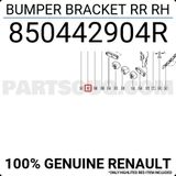 Renault Dacia Logan 2005- Ön Tampon Braketi Ön Sağ (Oem No:850442904r)