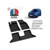 Renault Express Ferrous 4d Havuzlu Kauçuk Paspas 2024 - Siyah