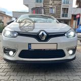 Renault Fluence 2009-2012 Uyumlu H Lip Esnek Ön Lip 2 Parça Karlık Ön Ek Tampon Altı Dill