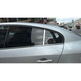 Renault Fluence 2010-2018 Uyumlu Kapı Cam Direği Kelebek 2 Parça Krom Paslanmaz Çelik Cam Direk