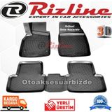 Renault Fluence 3D Paspas Havuzlu Siyah 2010-2016 Arası Rizline