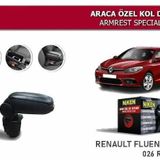 Renault Fluence Araca Özel Kol Dayama Kolçak Niken 2009+