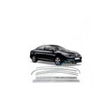 Renault Fluence Krom Cam Çerçeve 8 Parça Tam Tur Paslanmaz Krom