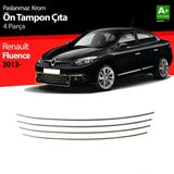 Renault Fluence Krom İcin On Tampon Citasi 4 Parca. 2013 Uzeri Makyajli