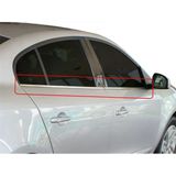 Renault Fluence Sm3 İcin Cam Citasi 4 Parca Krom 2010 Ve Sonrasi