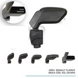 Renault Fluence Uyumlu Araca Özel Kol Dayama Siyah 2009+ Parça