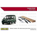 Renault kango tavan çıtası port bagaj taşıyıcı siyah 1997 / 2008