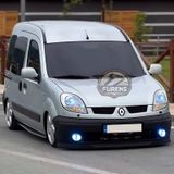 Renault Kangoo 1 1998-2007 Uyumlu H Lip Esnek Ön Lip 2 Parça Karlık Ön Ek Tampon Altı Dill