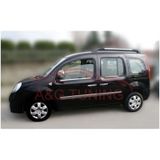 Renault Kangoo 2008 Üzeri Paslanmaz Çelik 4 Parça Krom Cam Çıtası