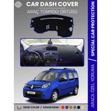 Renault Kangoo (2009-2019) Torpido Örtüsü Ön Göğüs Koruma Torpido Koruma Araca Özel Tam Uyum Kaymaz