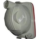 Renault Kangoo- 3- 08/13; Arka Tampon Reflektörü Sağ Kırmızı/Sissiz (Pleksan) (Oem No: 8200419908)