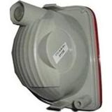 Renault Kangoo- 4- 14/21; Arka Tampon Reflektörü Sağ Kırmızı/Sissiz (Pleksan) (Oem No: 8200419908)