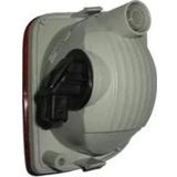 Renault Kangoo- 4- 14/21; Arka Tampon Reflektörü Sol Kırmızı/Sisli (Pleksan) (Oem No: 8200419906)