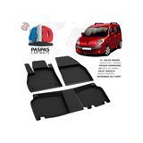 Renault Kangoo Ferrous 4d Havuzlu Kauçuk Paspas 2019 - Siyah