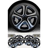Renault Kangoo Master Trafic 16'' Inç Jant Kapağı 4 Adet Çift Renk 313