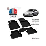 Renault Laguna 3 Ferrous 4d Havuzlu Kauçuk Paspas 2013 - Siyah
