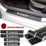 Renault Laguna 4 Adet Karbon Kapı Eşiği Sticker