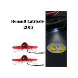 Renault Latitude 2015 Uyumlu Kapı Altı Led Aydınlatma 3 Boyutlu Logo Lazer Işık Geçmeli 2li Set