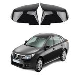Renault Latitude Araca Özel Batman Yarasa Ayna Kapağı Pianoblack