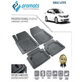 Renault Latitute 4d Oto Paspas Profesyonel Siyah