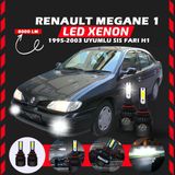 Renault Megane 1 1995-2003 Sis Farı Uyumlu Şimşek Etkili Led Xenon Light Series H1