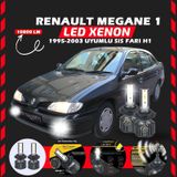 Renault Megane 1 1995-2003 Sis Farı Uyumlu Şimşek Etkili Led Xenon Premium Series H1