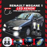 Renault Megane 1 1995-2003 Sis Farı Uyumlu Şimşek Etkili Led Xenon Pro Series H1