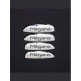 Renault Megane 1 Krom Kapı Kolu 1996-2004 4 Kapı Paslanmaz Çelik Yazılı