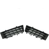 Renault Megane 2 ( 03-06 ) Ön Tampon Panjur Takımı 7701474478 - 0 - Siyah