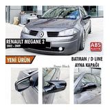 Renault Megane 2 2002-2009 Batman Yarasa Ayna Kapağı Piano Black Abs Plastik
