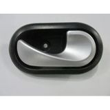 Renault Megane 2 2003-2009 Arka Kapı İç Açma Kolu Sağ Siyah Elceği Gümüş Gri (Oem No: 8200174074)