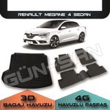 Renault Megane 2 4D Havuzlu Paspas