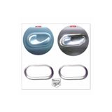 Renault Megane 2 Cc Krom Iç Kapı Kolu Çerçeve 2 Kapı 2002-2009 P,çelik FTY-976