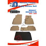 Renault Megane 2 Hb 2004-2009 Bej Paspas ve Bagaj Havuzu