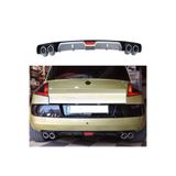 Renault Megane 2 HB Difüzör Arka Tampon Eki 4 Egzoz Çıkışlı DFZR326