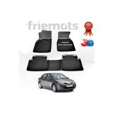 Renault MEGANE 2 SD 3D Havuzlu Paspas 2004-2010 Arası Siyah 4 Parça SET - Friemats