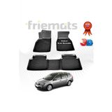 Renault MEGANE 2 STW 3D Havuzlu Paspas 2004-2010 Arası Siyah 4 Parça Friemats