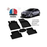 Renault Megane 3 Ferrous 4d Havuzlu Kauçuk Paspas 2015 - Siyah