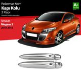 Renault Megane 3 İcin Krom Kapi Kolu 2 Kapi Sensorlu 2010-2016